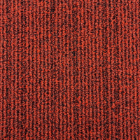Partij 155 - 34 m2 Airmaster 4208 rood tapijttegels 50x50 cm