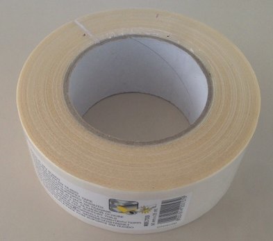 Dubbelzijdige tapijttegel tape 25 strekkende meter per rol