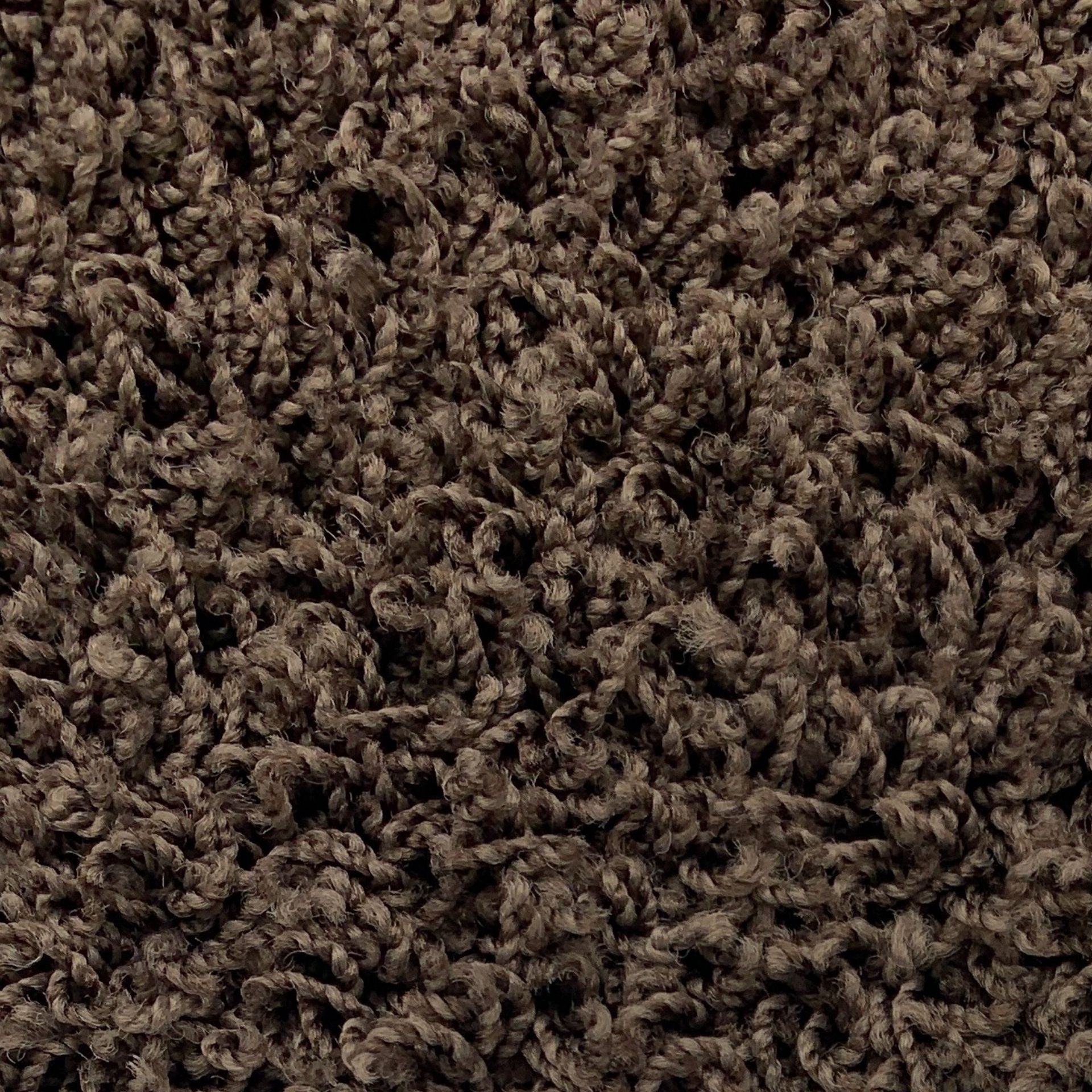 Object Carpet Poodle 1461 Schoko 50x50cm Tapijttegel 2