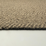 Object Carpet Fishbone 707 greige WT 50x50 cm tapijttegel