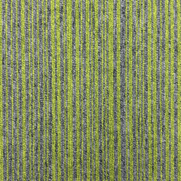 10-2985 - Desso Essence Stripe 7003 lime groen WT 50x50 cm tapijttegel tapijttegel