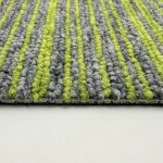 10-2985 - Desso Essence Stripe 7003 lime groen WT 50x50 cm tapijttegel tapijttegel