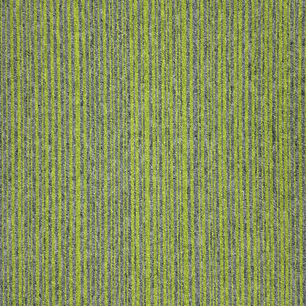 10-2985 - Desso Essence Stripe 7003 lime groen WT 50x50 cm tapijttegel tapijttegel